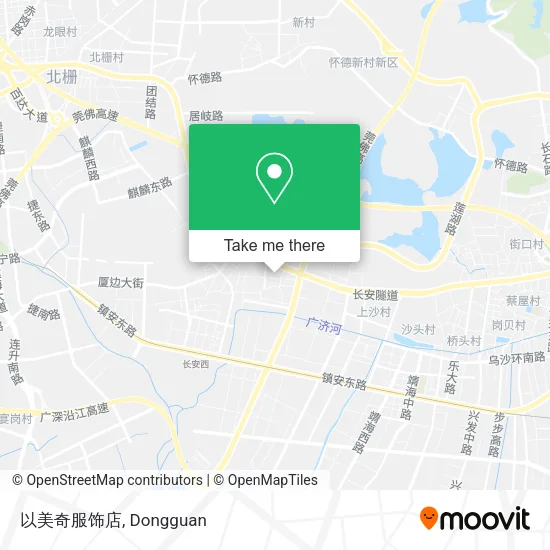 以美奇服饰店 map