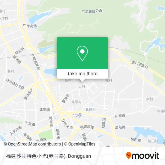 福建沙县特色小吃(赤马路) map