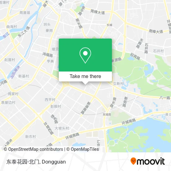 东泰花园-北门 map