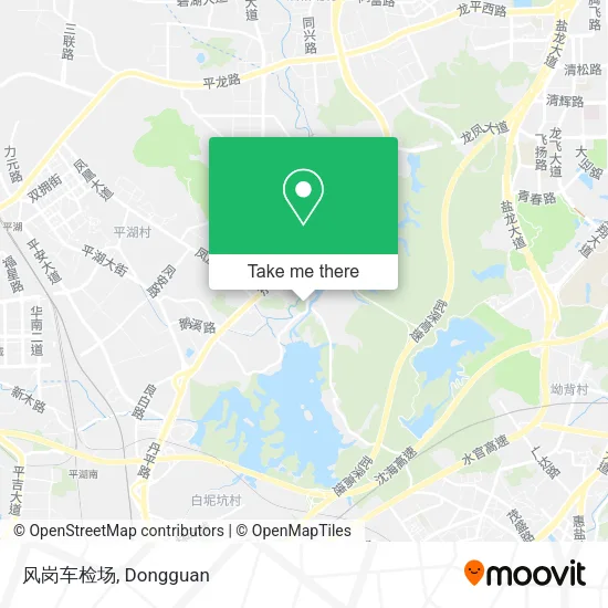 风岗车检场 map