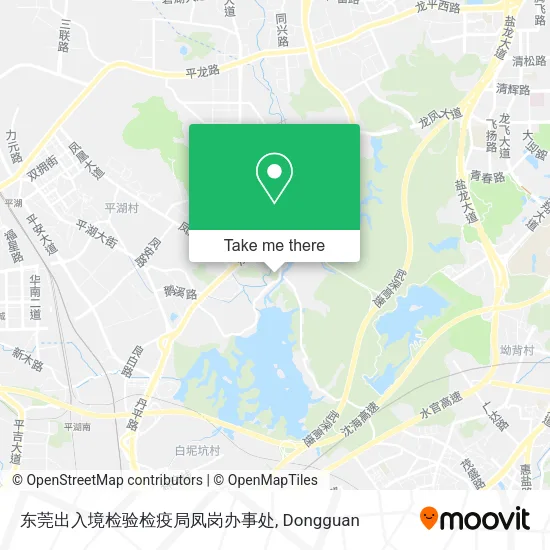 东莞出入境检验检疫局凤岗办事处 map