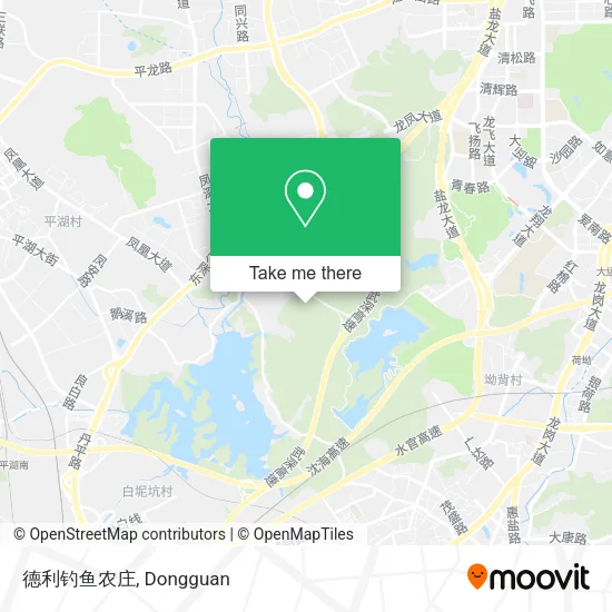 德利钓鱼农庄 map