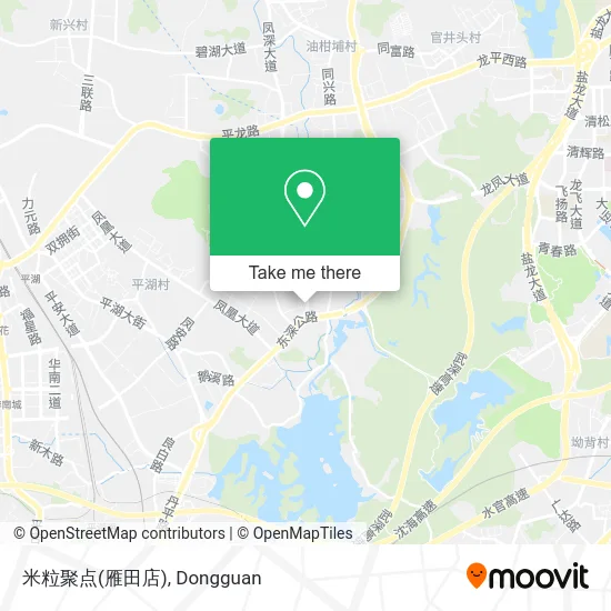 米粒聚点(雁田店) map