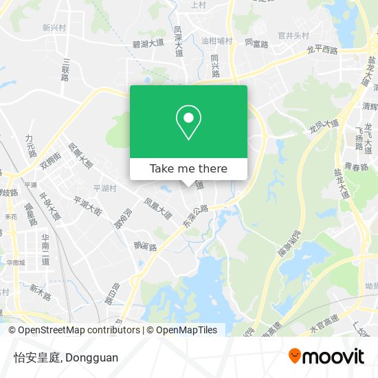 怡安皇庭 map