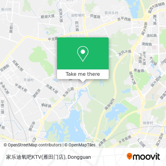 家乐迪氧吧KTV(雁田门店) map