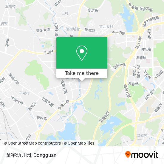 童宇幼儿园 map