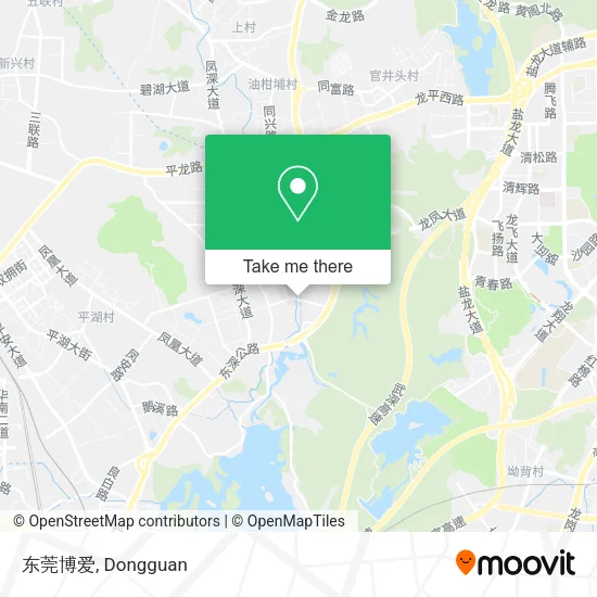东莞博爱 map
