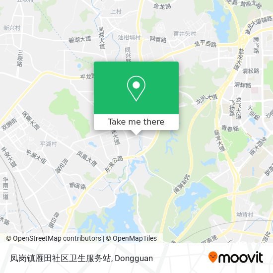 凤岗镇雁田社区卫生服务站 map