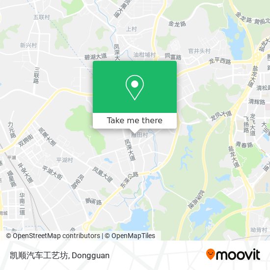 凯顺汽车工艺坊 map