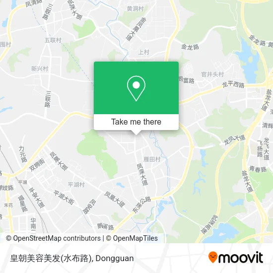 皇朝美容美发(水布路) map