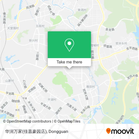 华润万家(佳嘉豪园店) map