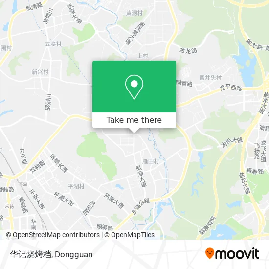 华记烧烤档 map