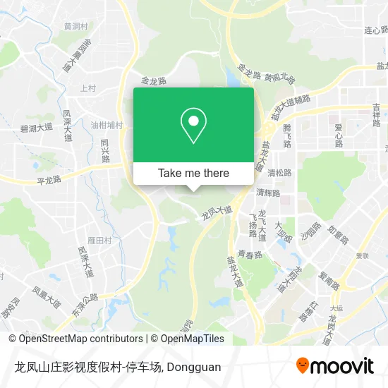 龙凤山庄影视度假村-停车场 map
