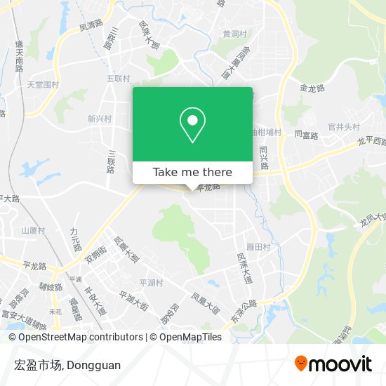 宏盈市场 map