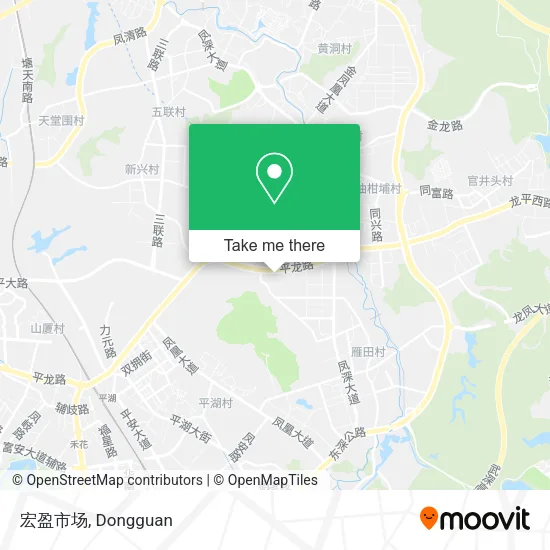 宏盈市场 map