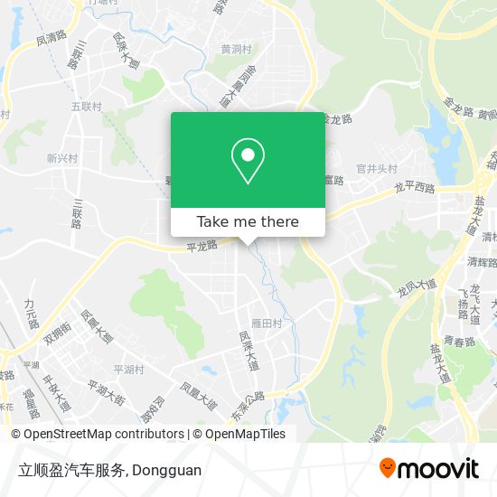 立顺盈汽车服务 map