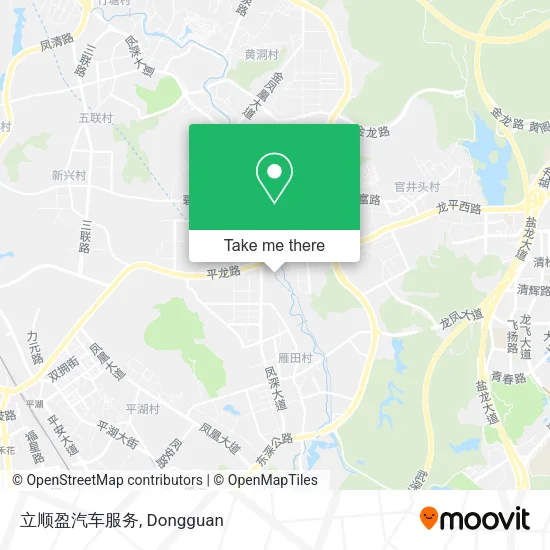立顺盈汽车服务 map