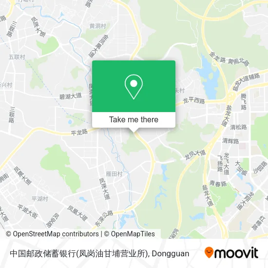 中国邮政储蓄银行(凤岗油甘埔营业所) map