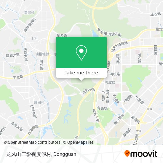 龙凤山庄影视度假村 map