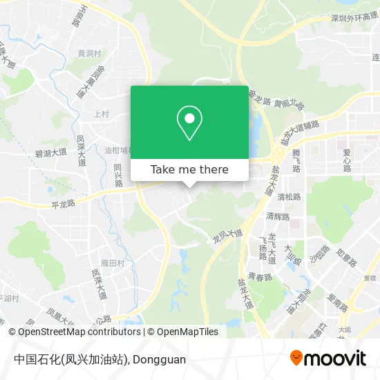 中国石化(凤兴加油站) map