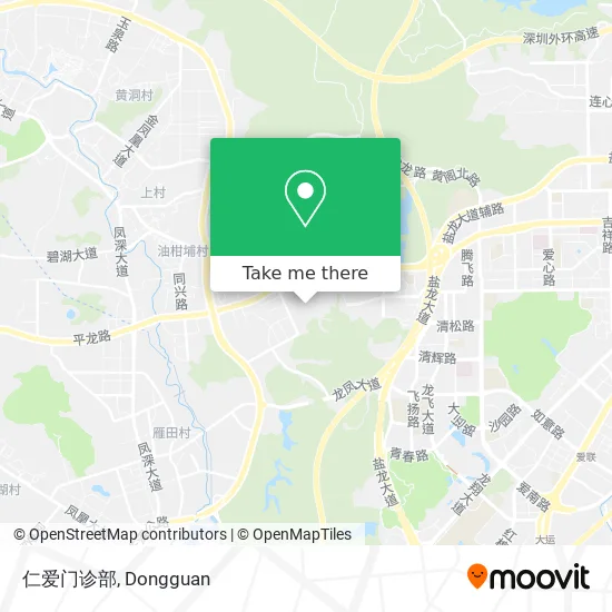 仁爱门诊部 map