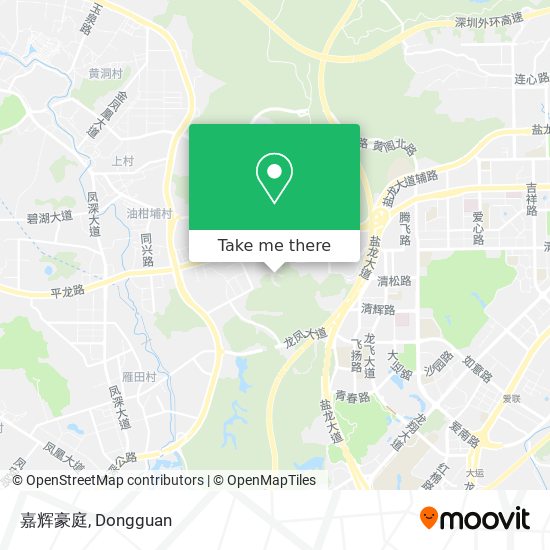 嘉辉豪庭 map