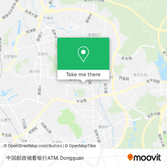 中国邮政储蓄银行ATM map