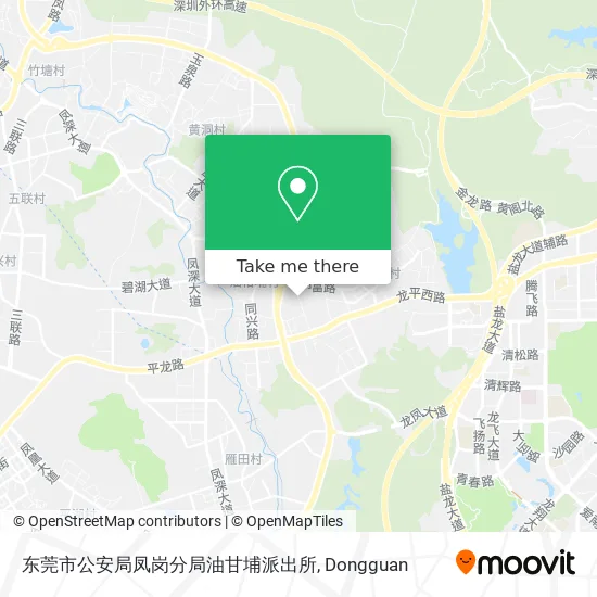 东莞市公安局凤岗分局油甘埔派出所 map