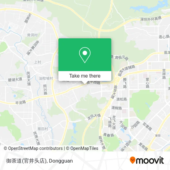 御茶道(官井头店) map