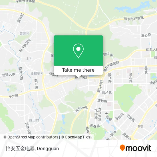 怡安五金电器 map