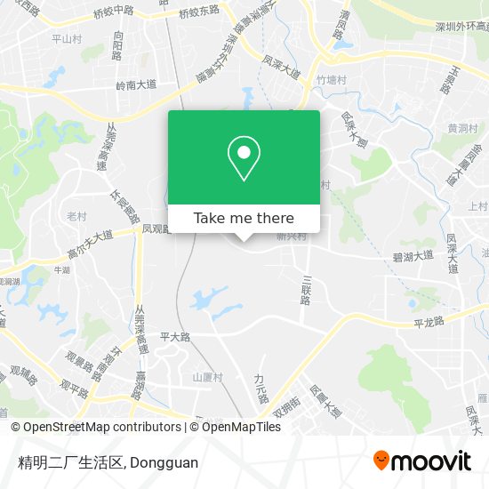 精明二厂生活区 map
