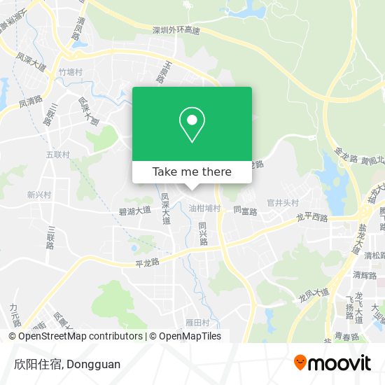 欣阳住宿 map