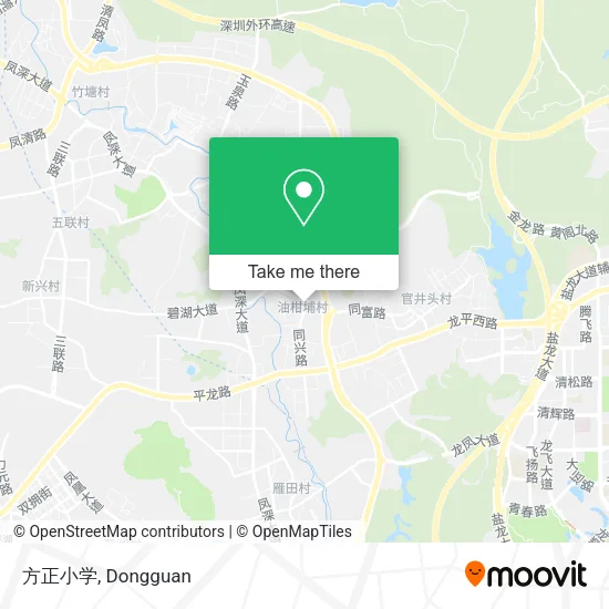 方正小学 map