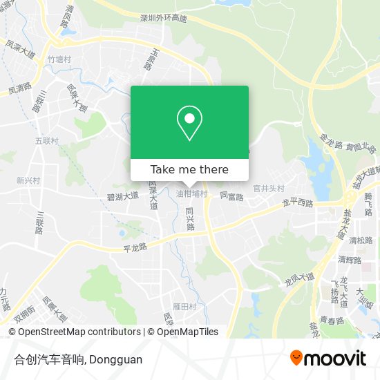 合创汽车音响 map