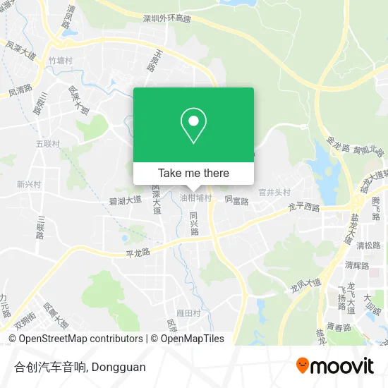 合创汽车音响 map