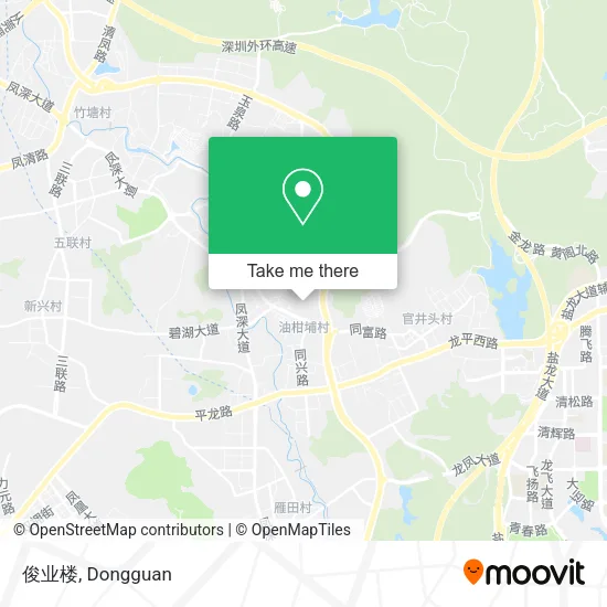 俊业楼 map