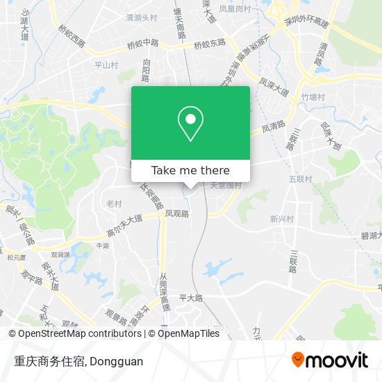 重庆商务住宿 map