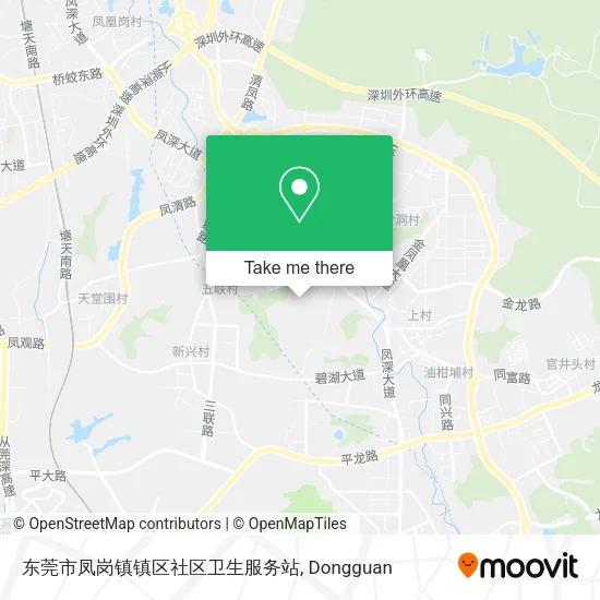 东莞市凤岗镇镇区社区卫生服务站 map