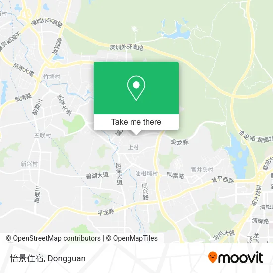 怡景住宿 map