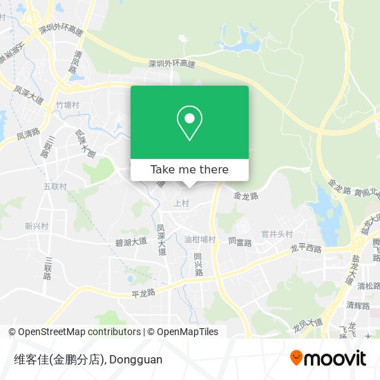 维客佳(金鹏分店) map