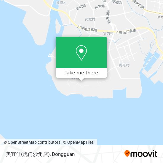 美宜佳(虎门沙角店) map