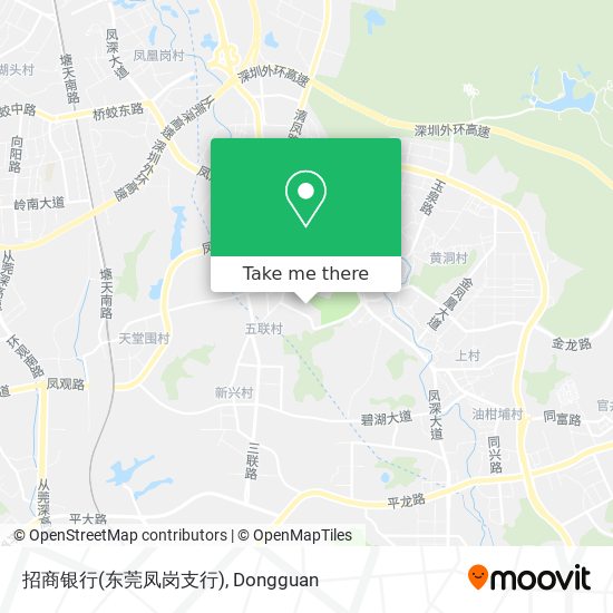 招商银行(东莞凤岗支行) map