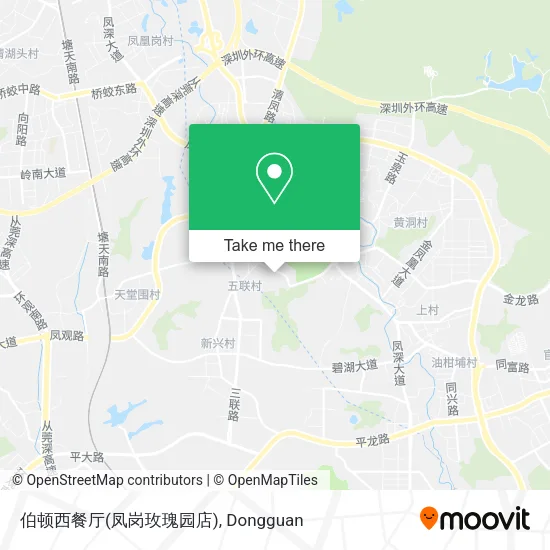 伯顿西餐厅(凤岗玫瑰园店) map