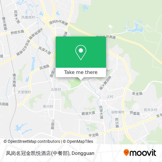 凤岗名冠金凯悦酒店(中餐部) map