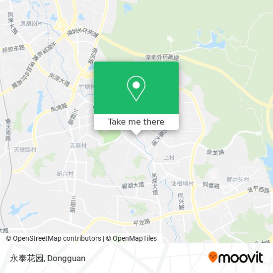 永泰花园 map