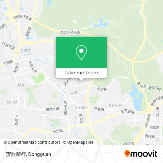 贺欣商行 map