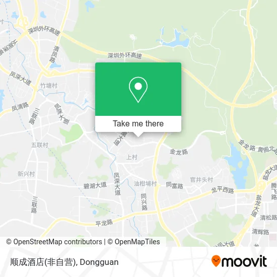 顺成酒店(非自营) map