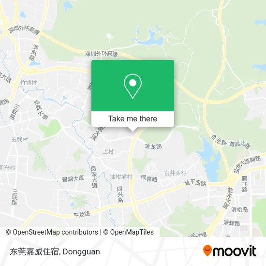 东莞嘉威住宿 map