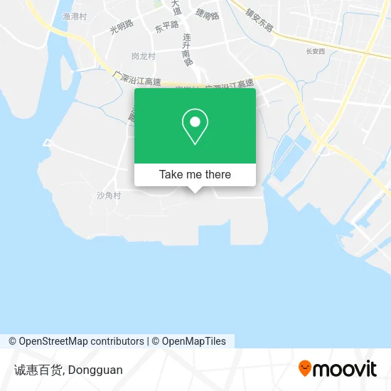 诚惠百货 map