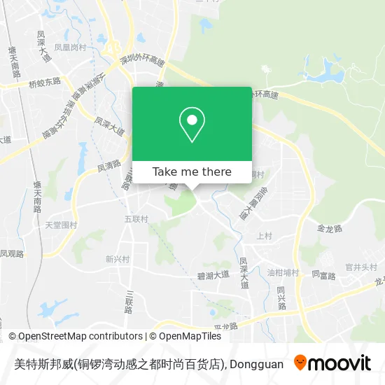 美特斯邦威(铜锣湾动感之都时尚百货店) map